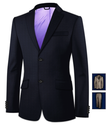 Suit Tailors Peterborough Uk with 2 Buttons, Single Breasted